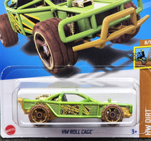Load image into Gallery viewer, Hot Wheels 2024 HW Roll Cage Green #233 HW Dirt 8/10 New Long Card