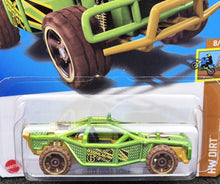 Load image into Gallery viewer, Hot Wheels 2024 HW Roll Cage Green #233 HW Dirt 8/10 New Long Card