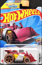 Load image into Gallery viewer, Hot Wheels 2024 Speed Dozer Red #147 HW Metro 5/10 New Long Card