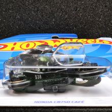 Load image into Gallery viewer, Hot Wheels 2024 Honda CB750 Cafe Dark Green #49 Rod Squad 2/5 New Long Card