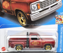 Load image into Gallery viewer, Hot Wheels 2024 1978 Dodge Li'l Red Express Truck Burgundy #53 HW Celebration Racers 3/10 New Long Card