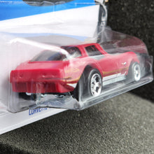 Load image into Gallery viewer, Hot Wheels 2024 Corvette Stingray Red #109 HW Dream Garage 5/5 New Long Card