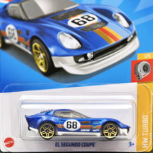 Load image into Gallery viewer, Hot Wheels 2024 El Segundo Coupe Blue #51 HW Turbo 1/5 New Long Card