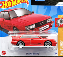 Load image into Gallery viewer, Hot Wheels 2024 '87 Audi Quattro Red #102 HW Turbo 2/5 New