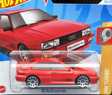 Load image into Gallery viewer, Hot Wheels 2024 '87 Audi Quattro Red #102 HW Turbo 2/5 New