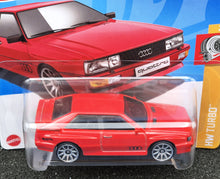 Load image into Gallery viewer, Hot Wheels 2024 '87 Audi Quattro Red #102 HW Turbo 2/5 New