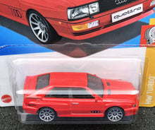 Load image into Gallery viewer, Hot Wheels 2024 '87 Audi Quattro Red #102 HW Turbo 2/5 New Long Card