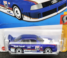 Load image into Gallery viewer, Hot Wheels 2024 Audi 90 Quattro Dark Blue #144 HW Turbo 4/5 New Long Card