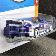 Load image into Gallery viewer, Hot Wheels 2024 Audi 90 Quattro Dark Blue #144 HW Turbo 4/5 New Long Card