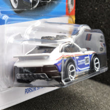 Load image into Gallery viewer, Hot Wheels 2024 Porsche 911 Rallye White/Blue #172 HW Turbo 5/5 New Long Card