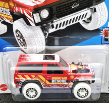 Load image into Gallery viewer, Hot Wheels 2024 Nissan Patrol Custom Red #34 HW First Response 5/10 New Long Card