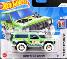 Load image into Gallery viewer, Hot Wheels 2024 Nissan Patrol Custom Green #34 HW First Response 5/10 New