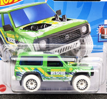 Load image into Gallery viewer, Hot Wheels 2024 Nissan Patrol Custom Green #34 HW First Response 5/10 New
