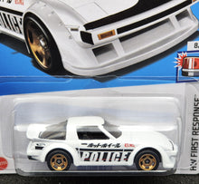 Load image into Gallery viewer, Hot Wheels 2024 Mazda RX-7 White #80 HW First Response 8/10 New Long Card