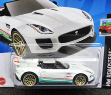 Load image into Gallery viewer, Hot Wheels 2024 '15 Jaguar F-Type Project 7 White #116 HW Roadsters 5/5 New