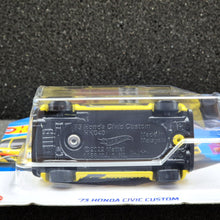 Load image into Gallery viewer, Hot Wheels 2024 '73 Honda Civic Custom Yellow #90 Compact Kings 4/5 New