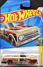 Load image into Gallery viewer, Hot Wheels 2024 '67 Chevy C10 Tan #83 HW Art Cars 2/10 New Long Card