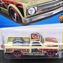 Load image into Gallery viewer, Hot Wheels 2024 '67 Chevy C10 Tan #83 HW Art Cars 2/10 New Long Card