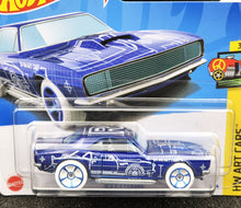 Load image into Gallery viewer, Hot Wheels 2024 '67 Camaro Dark Blue #84 HW Art Cars 3/10 New