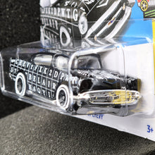 Load image into Gallery viewer, Hot Wheels 2024 '57 Chevy Black #121 HW Art Cars 6/10 New