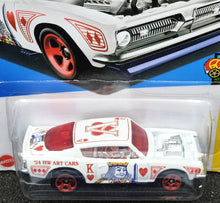 Load image into Gallery viewer, Hot Wheels 2024 King Kuda White Green #152 HW Art Cars 8/10 New Long Card