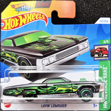 Load image into Gallery viewer, Hot Wheels 2024 Layin' Lowrider Black #113 HW Reverse Rake 3/5 New