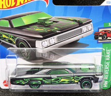 Load image into Gallery viewer, Hot Wheels 2024 Layin' Lowrider Black #113 HW Reverse Rake 3/5 New
