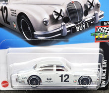 Load image into Gallery viewer, Hot Wheels 2024 Jaguar MK1 Grey #127 HW Race Day 6/10 New Long Card