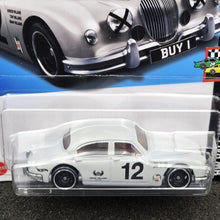 Load image into Gallery viewer, Hot Wheels 2024 Jaguar MK1 Grey #127 HW Race Day 6/10 New Long Card