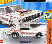 Load image into Gallery viewer, Hot Wheels 2024 '68 Dodge Dart White #142 Muscle Mania 1/5 New