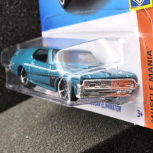 Load image into Gallery viewer, Hot Wheels 2024 '69 Mercury Cougar Eliminator Teal #171 Muscle Mania 3/5 New Long Card