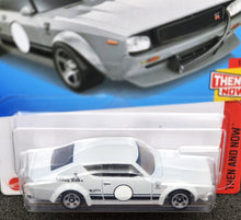 Load image into Gallery viewer, Hot Wheels 2024 Nissan Skyline 2000GT-R LBWK Light Grey #191 Then and Now 1/10 New Long Card