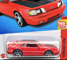 Load image into Gallery viewer, Hot Wheels 2024 '84 Mustang SVO Red #192 Then and Now 2/10 New Long Card