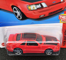 Load image into Gallery viewer, Hot Wheels 2024 '84 Mustang SVO Red #192 Then and Now 2/10 New Long Card