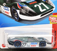 Load image into Gallery viewer, Hot Wheels 2024 '67 Ford GT40 Mk.IV Dark Green #220 Then and Now 5/10 New Long Card