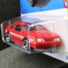 Load image into Gallery viewer, Hot Wheels 2024 '92 Ford Mustang Red #194 HW: The '90s 3/10 New Long Card