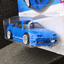 Load image into Gallery viewer, Hot Wheels 2024 '96 Nissan 180SX Type X Sky Blue #211 HW: The '90s 6/10 New Long Card