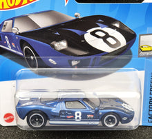 Load image into Gallery viewer, Hot Wheels 2024 Ford GT40 Dark Blue #12 Factory Fresh 2/10 New