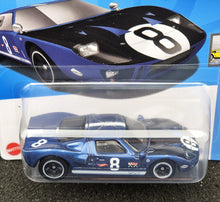 Load image into Gallery viewer, Hot Wheels 2024 Ford GT40 Dark Blue #12 Factory Fresh 2/10 New