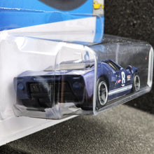 Load image into Gallery viewer, Hot Wheels 2024 Ford GT40 Dark Blue #12 Factory Fresh 2/10 New Long Card