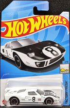 Load image into Gallery viewer, Hot Wheels 2024 Ford GT40 White #12 Factory Fresh 2/10 New Long Card