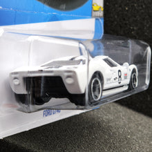 Load image into Gallery viewer, Hot Wheels 2024 Ford GT40 White #12 Factory Fresh 2/10 New Long Card