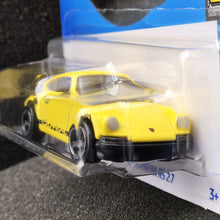 Load image into Gallery viewer, Hot Wheels 2024 Porsche 911 Carrera RS 2.7 Yellow #46 Factory Fresh 4/10 New Long Card