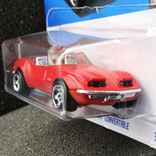 Load image into Gallery viewer, Hot Wheels 2024 '72 Stingray Convertible Red #47 Factory Fresh 5/10 New Long Card