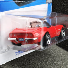 Load image into Gallery viewer, Hot Wheels 2024 '72 Stingray Convertible Red #47 Factory Fresh 5/10 New Long Card