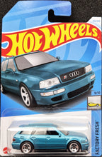 Load image into Gallery viewer, Hot Wheels 2024 '94 Audi Avant RS2 Tropic Green #133 Factory Fresh 9/10 New Long Card