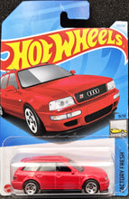 Load image into Gallery viewer, Hot Wheels 2024 '94 Audi Avant RS2 Red #133 Factory Fresh 9/10 New Long Card