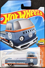 Load image into Gallery viewer, Hot Wheels 2024 Volkswagen T2 Pickup Gunmetal Grey Grey #42 HW Hot Trucks 1/10 New Long Card