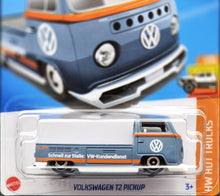 Load image into Gallery viewer, Hot Wheels 2024 Volkswagen T2 Pickup Gunmetal Grey Grey #42 HW Hot Trucks 1/10 New Long Card