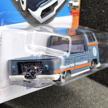 Load image into Gallery viewer, Hot Wheels 2024 Volkswagen T2 Pickup Gunmetal Grey Grey #42 HW Hot Trucks 1/10 New Long Card
